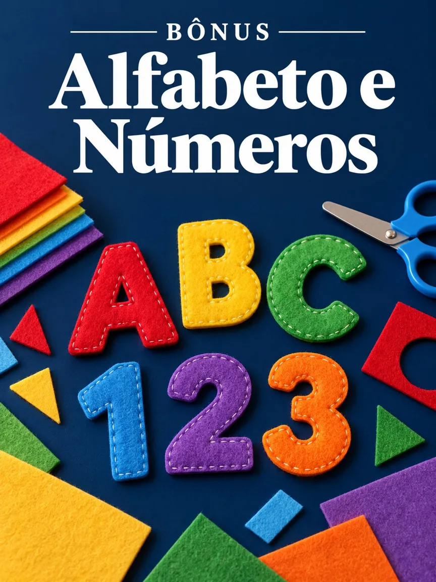 Capa do bônus Alfabeto e Números