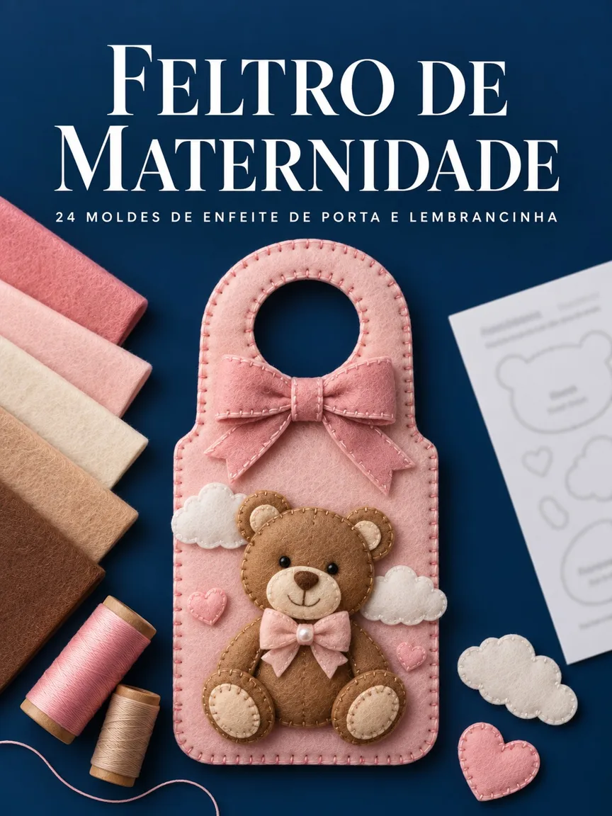 Capa do livro Feltro de Maternidade